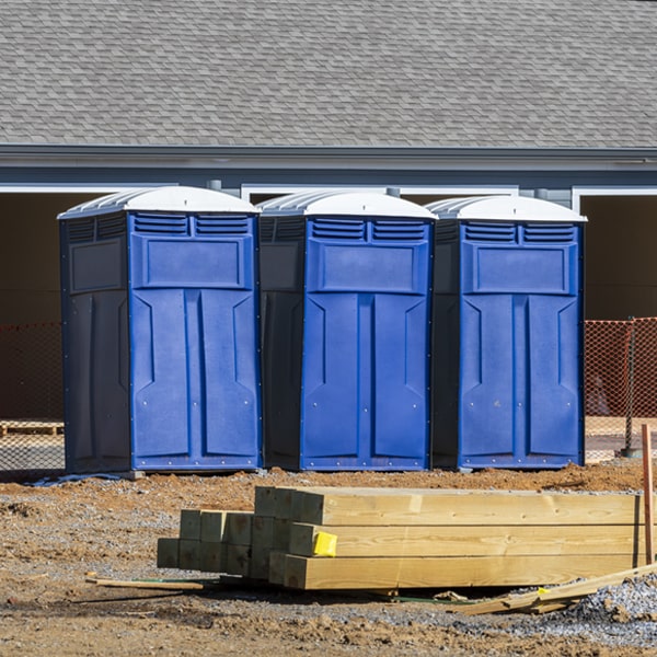 how do i determine the correct number of porta potties necessary for my event in Woodland WI